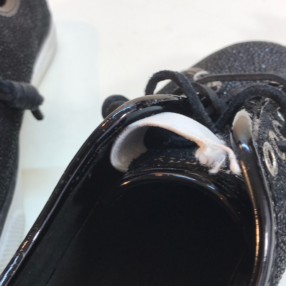 Sperry Top-Sider Black Texture Leather SlipOns - Picture 8 of 8
